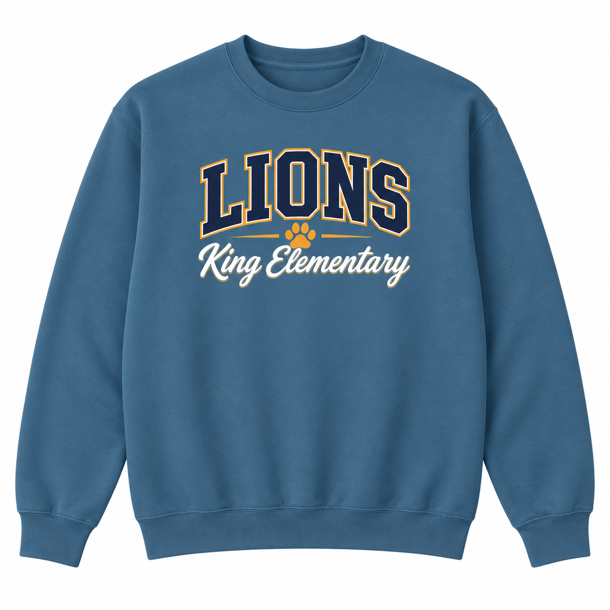 2026 King Elementary Lions Crewneck Sweatshirt