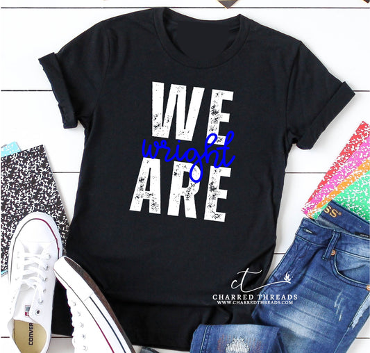 2024 Wright Elementary We Are Wright Short Sleeve Graphic T-Shirt