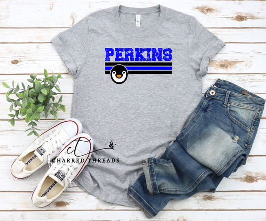 2023 Perkins Elementary Penguin Short Sleeve Shirt