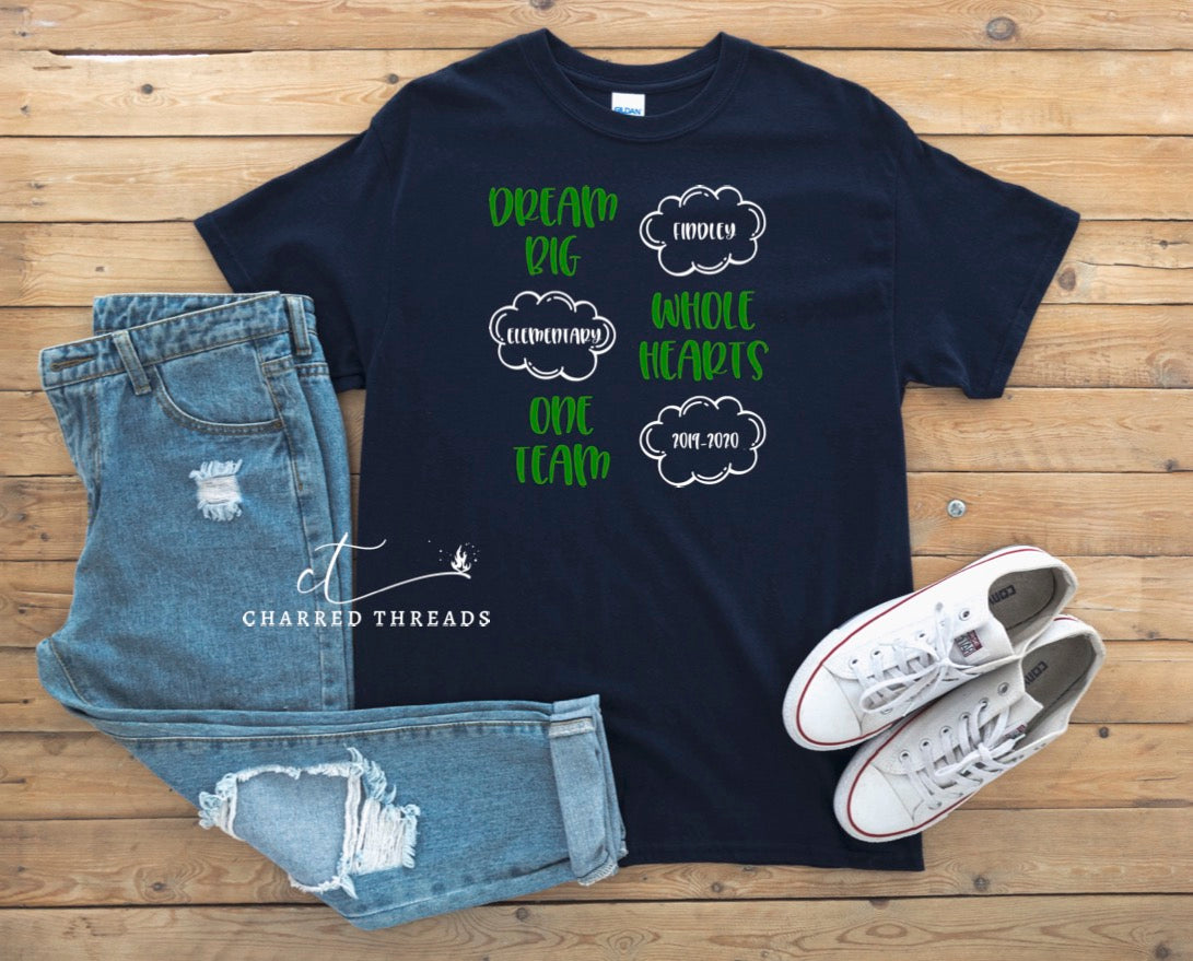 2019 Findley Elementary Dream Big Apparel Collection