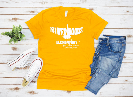 2018 River Woods Eagles Short Sleeve Shirt