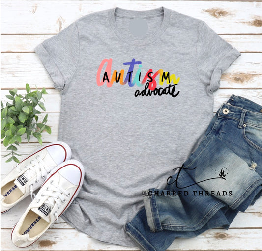 Autism Advocate Graphic Short Sleeve Shirt