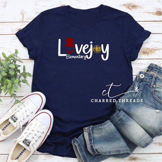 2024 Lovejoy Elementary Lincoln ALHS Graphic Short Sleeve Shirt