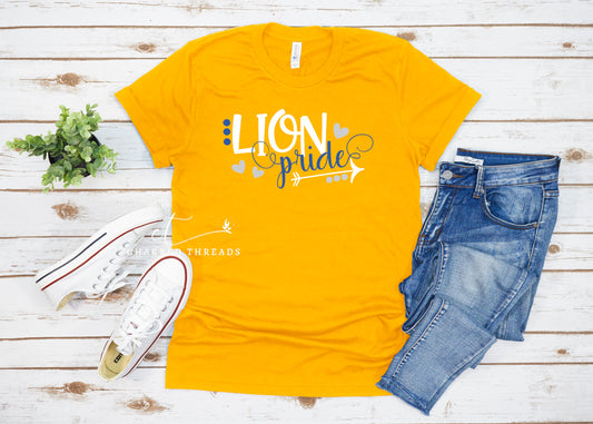 2023 King Elementary Lion Pride Short Sleeve Shirt