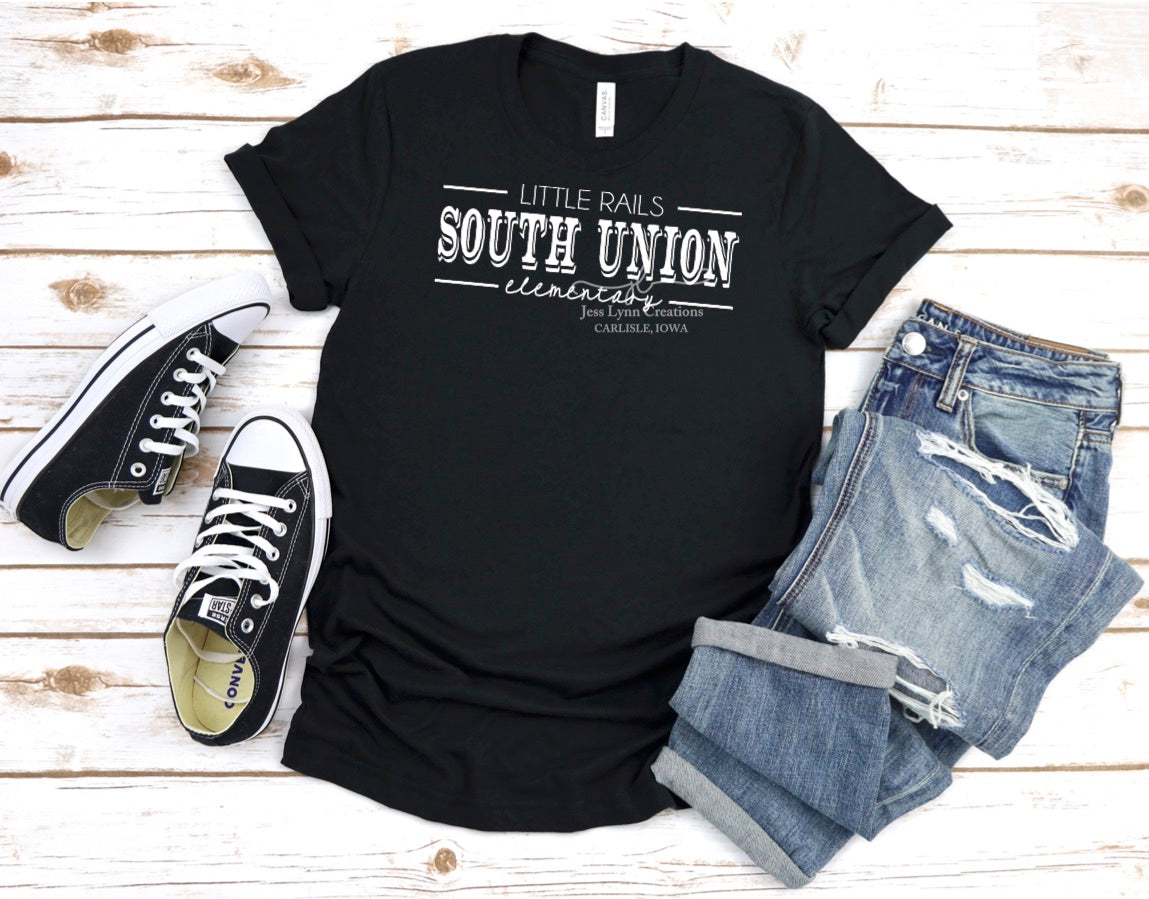 2019 South Union Elementary Little Rails Short Sleeve Shirt *AVAILABLE IN YOUTH SIZES*