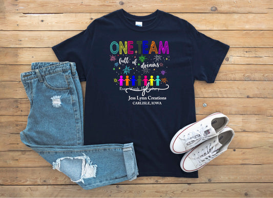 2022 River Woods Elementary One Team Short Sleeve Shirt