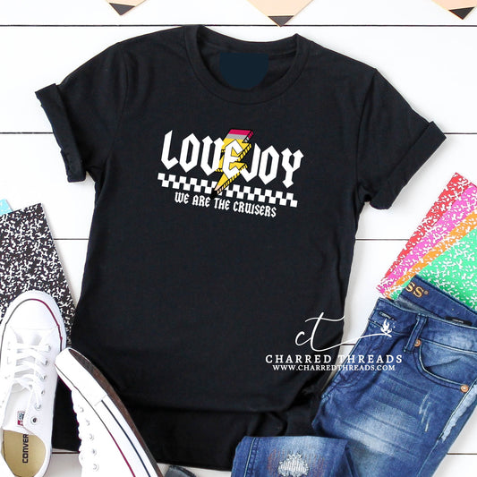 2024 Lovejoy Retro We Are Cruisers Graphic Short Sleeve Shirt