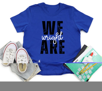 2024 Wright Elementary We Are Wright Short Sleeve Graphic T-Shirt