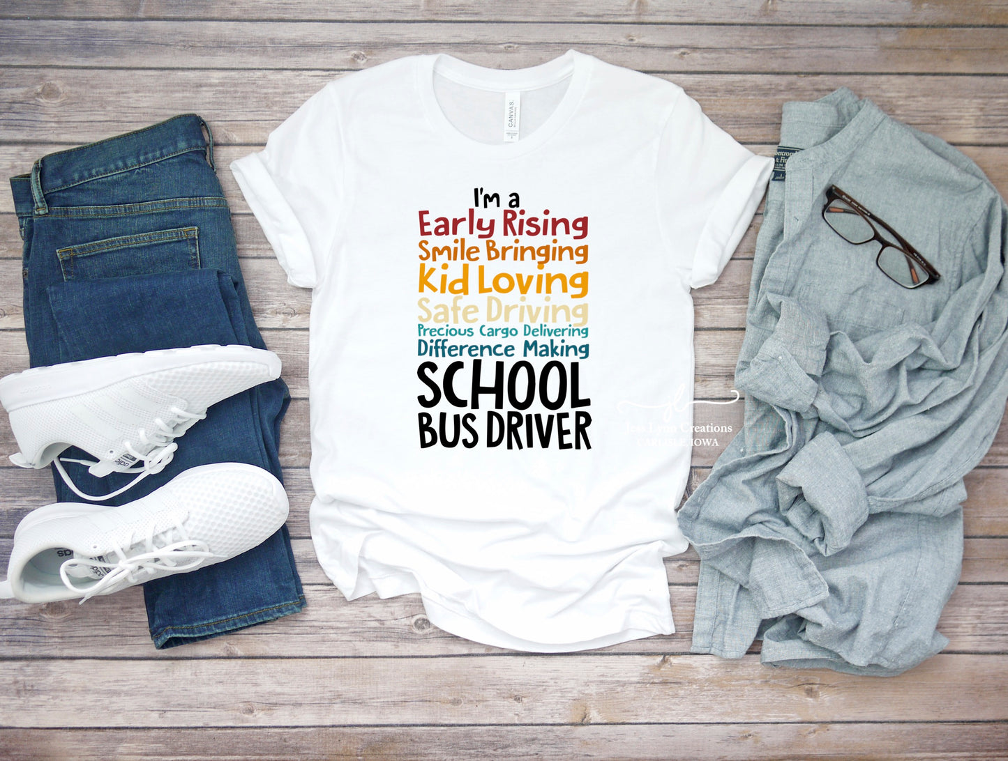I’m a school bus driver Short Sleeve Shirt