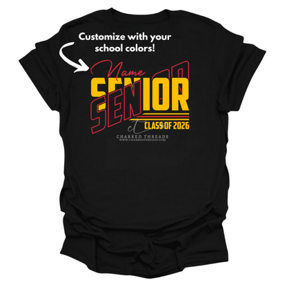 Personalized 3D Senior Class of 2026 Apparel Collection