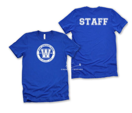 2023 Wright Elementary Staff Short Sleeve Shirt