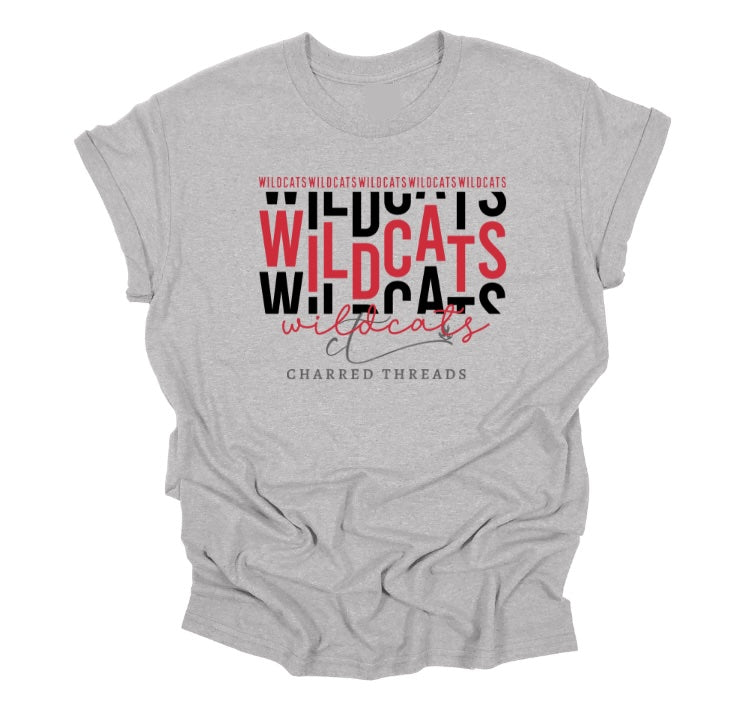 Wildcats on Repeat Apparel Collection | Tee, Long Sleeve, Crewneck & Hoodie