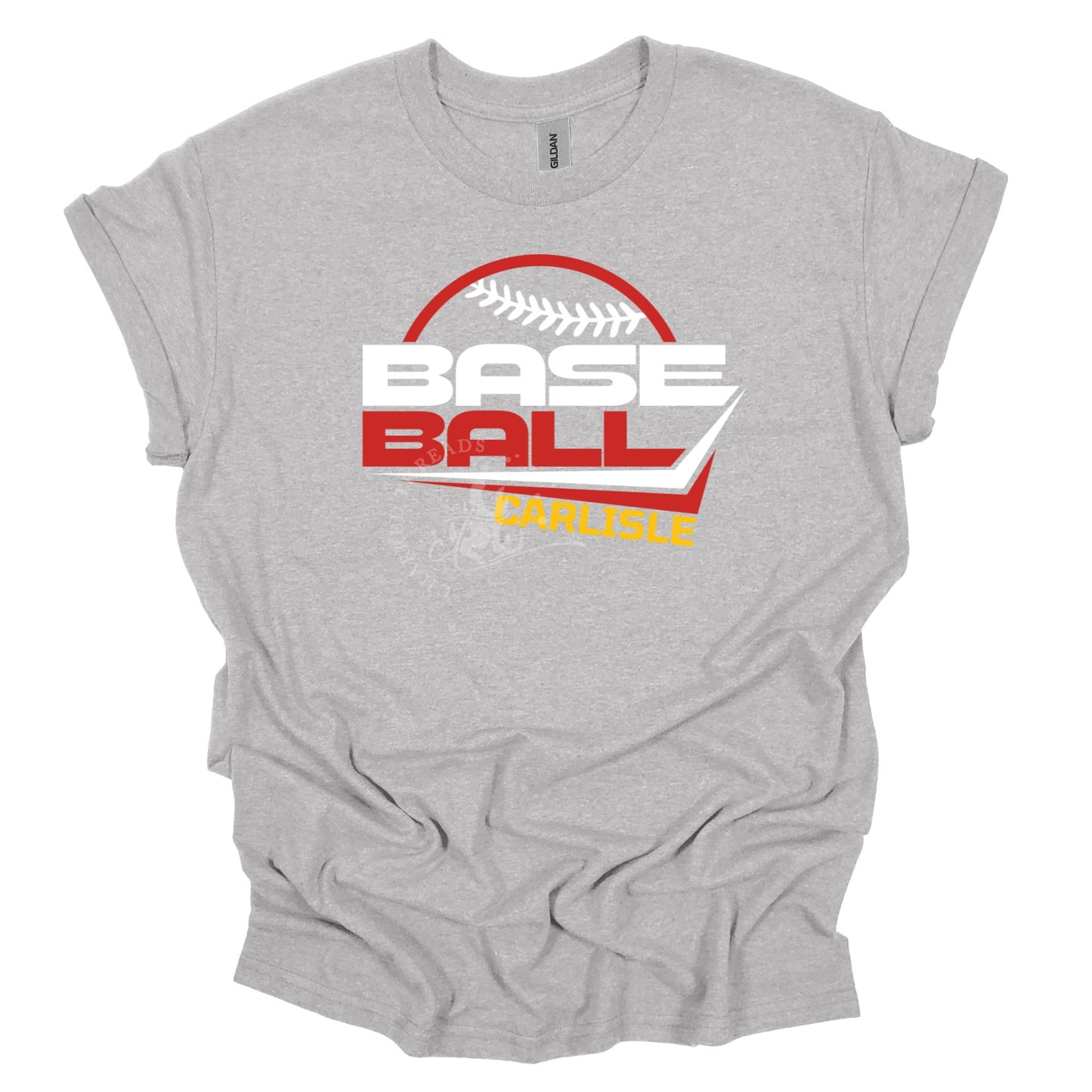 Carlisle Base Ball Modern Block Shirt | Carlisle Baseball Tee | Game Day Shirt