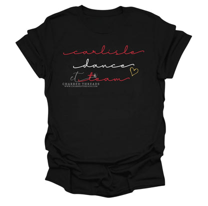 Carlisle Dance Team Script Collection | Tee, Crewneck, Hoodie, or Shorts | Infant–Adult Sizes