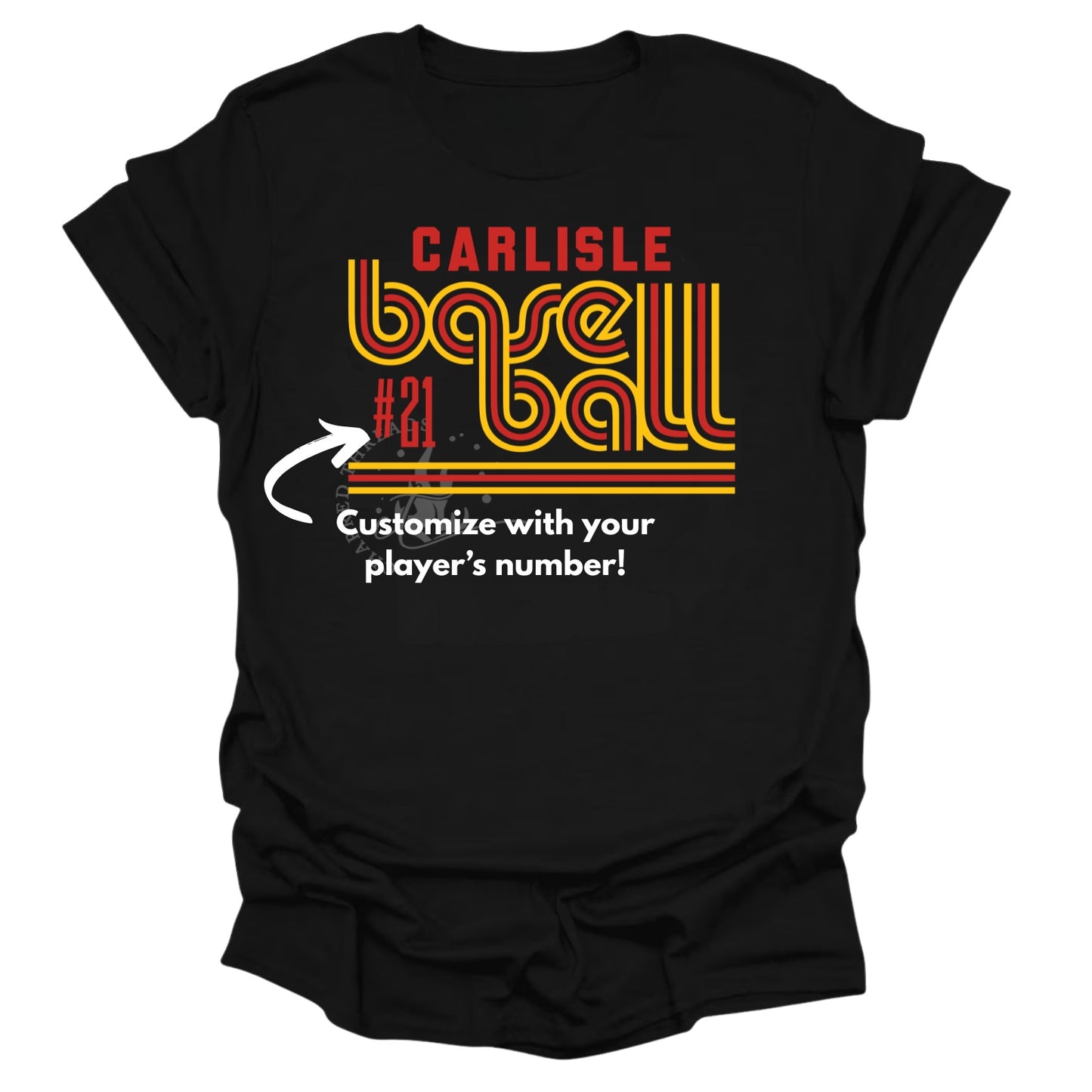 Carlisle Retro Baseball Shirt | Carlisle Baseball Tee | Game Day Shirt
