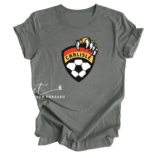 Carlisle Soccer Club Crest Fine Jersey T-Shirt