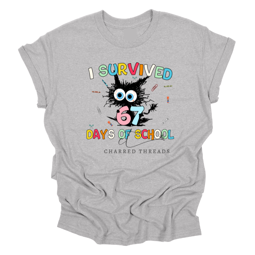 I Survived 67 Days of School Apparel Collection