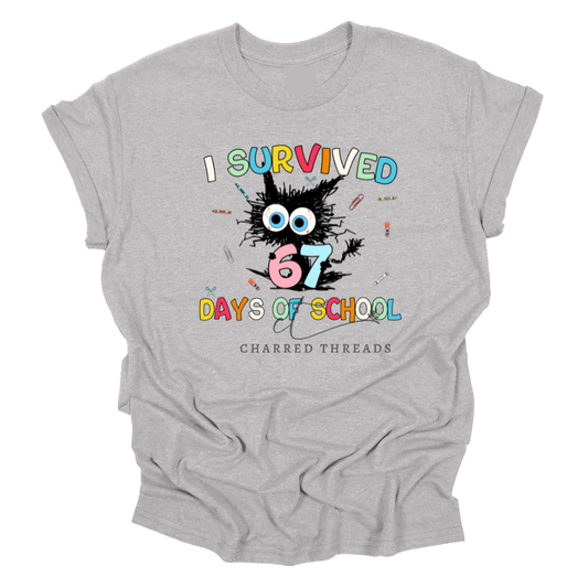 I Survived 67 Days of School Apparel Collection