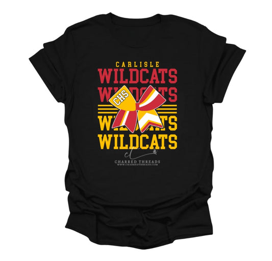 Wildcats Victory Bow Collection | Tee, Crewneck, Hoodie, Shorts, or Joggers | Infant–Adult Sizes
