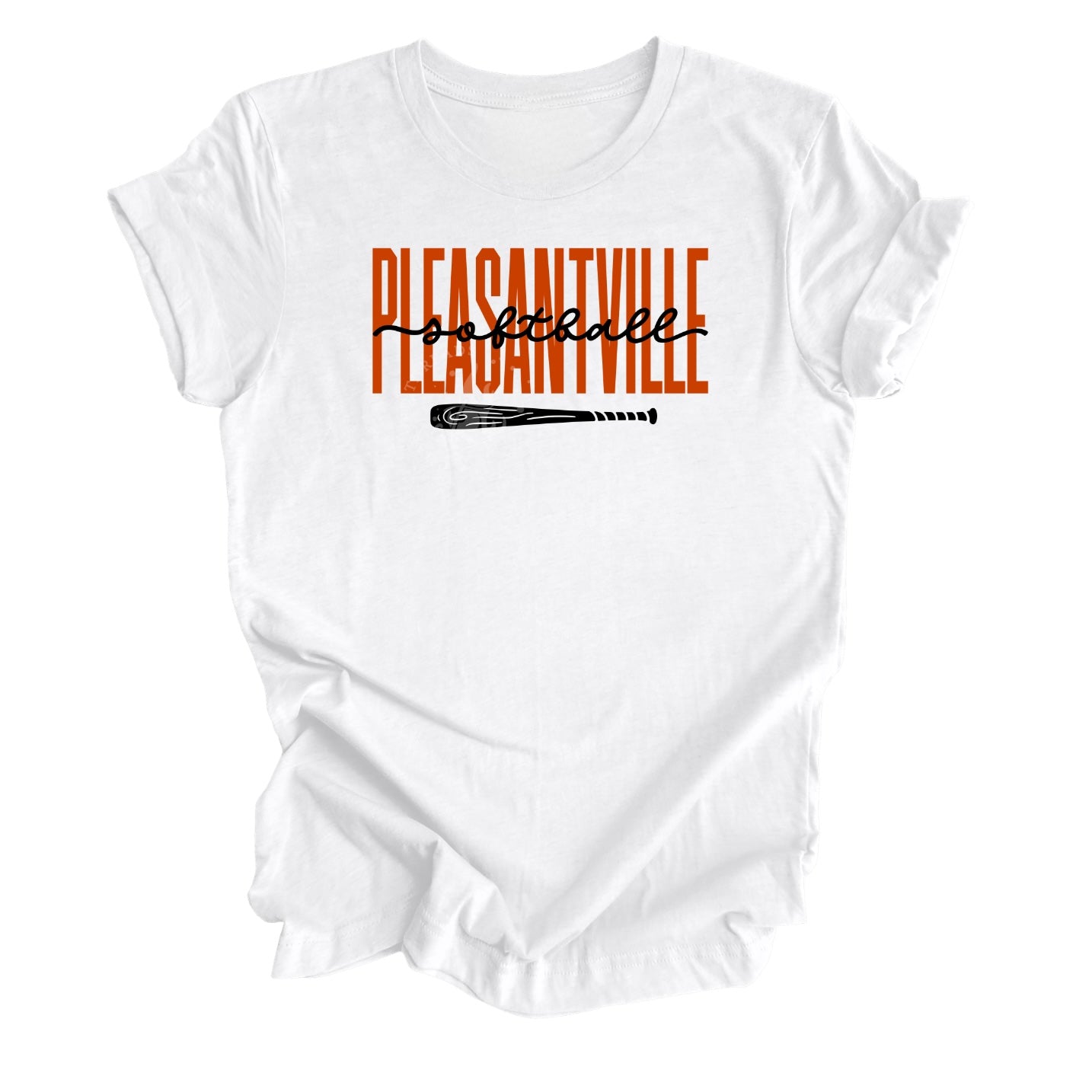 Pleasantville Trojans Softball Shirt | Vintage Softball Tee
