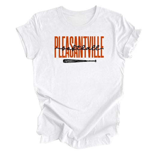 Pleasantville Trojans Softball Shirt | Vintage Softball Tee