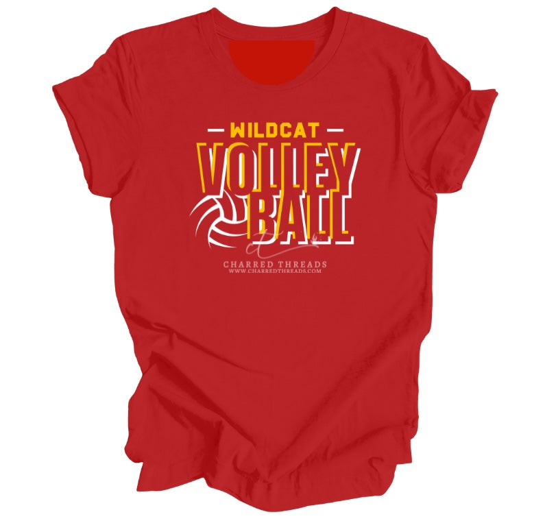 Wildcat Volleyball Bold Block Collection | Tee, Long Sleeve, Crewneck & Hoodie