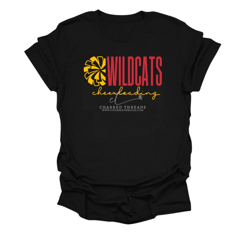 Wildcats Wave Cheer Collection | Tee, Crewneck, Hoodie, Shorts, or Joggers | Infant–Adult Sizes