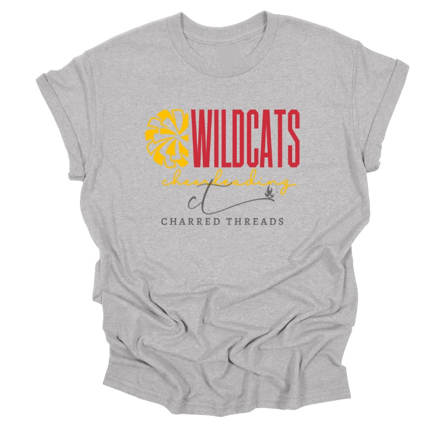 Wildcats Wave Cheer Collection | Tee, Crewneck, Hoodie, Shorts, or Joggers | Infant–Adult Sizes