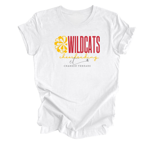 Wildcats Wave Cheer Collection | Tee, Crewneck, Hoodie, Shorts, or Joggers | Infant–Adult Sizes