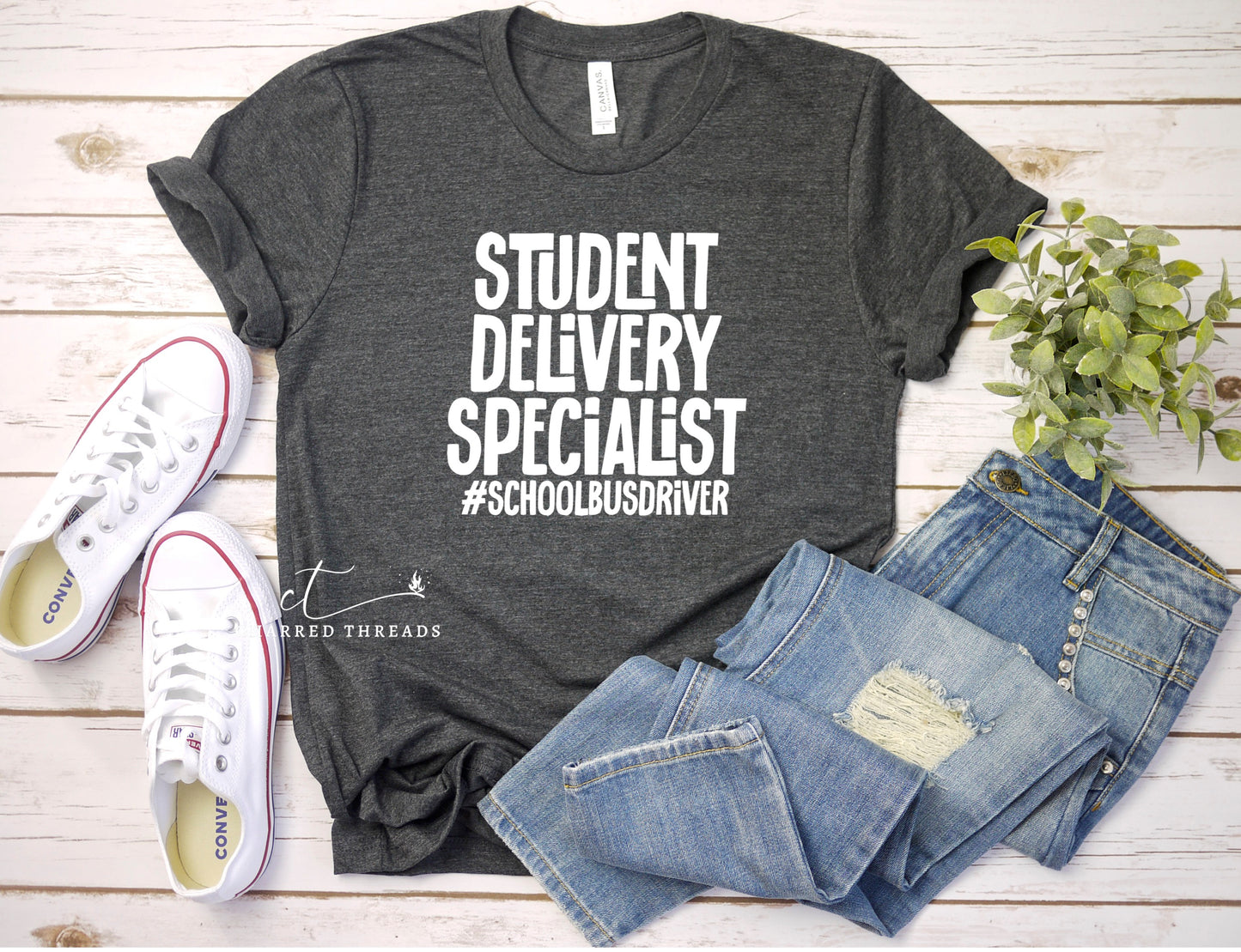 Student Delivery Specialist #schoolbusdriver Short Sleeve Shirt