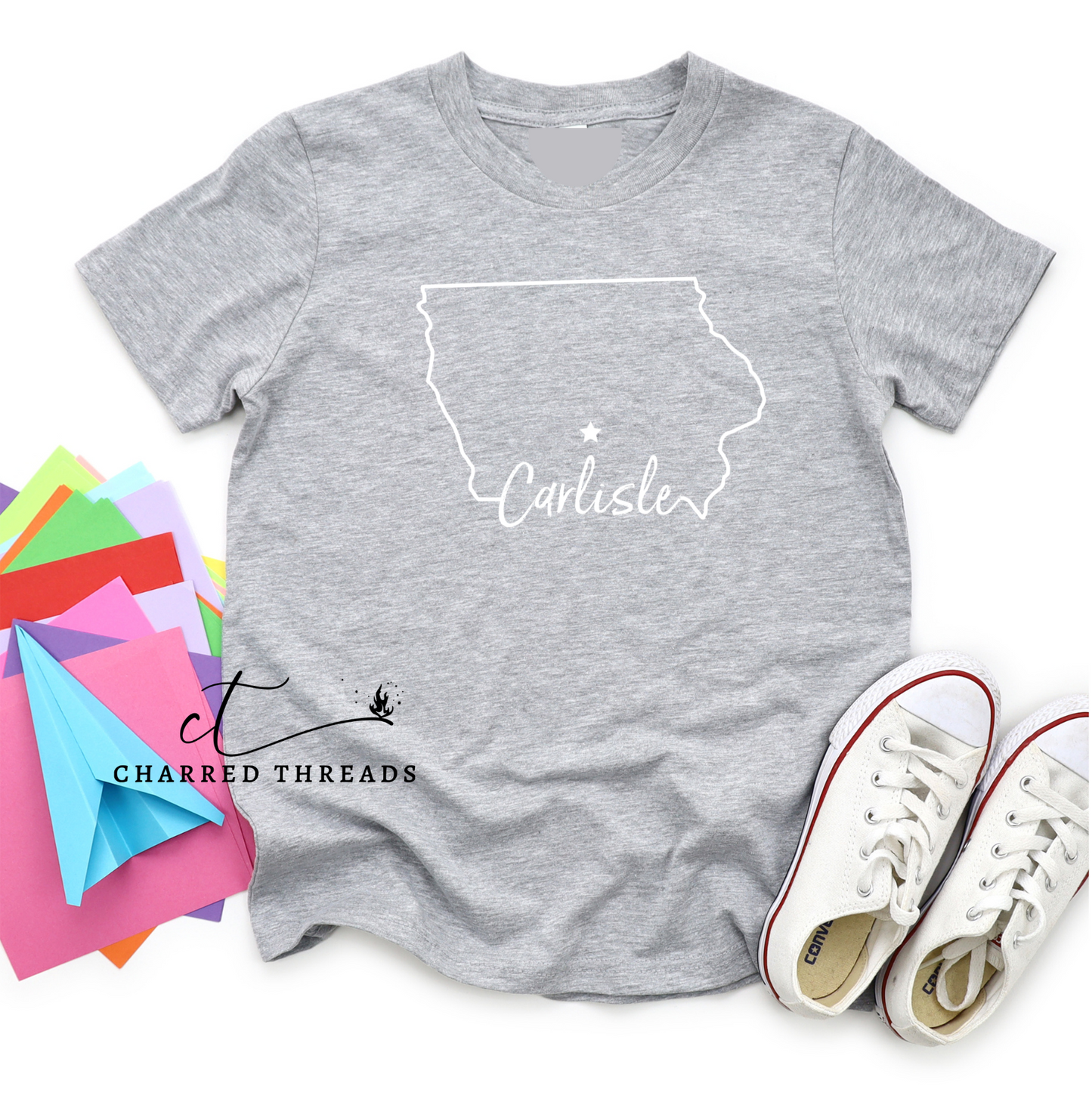 *YOUTH* Carlisle Hometown Pride Short Sleeve Graphic T-Shirt