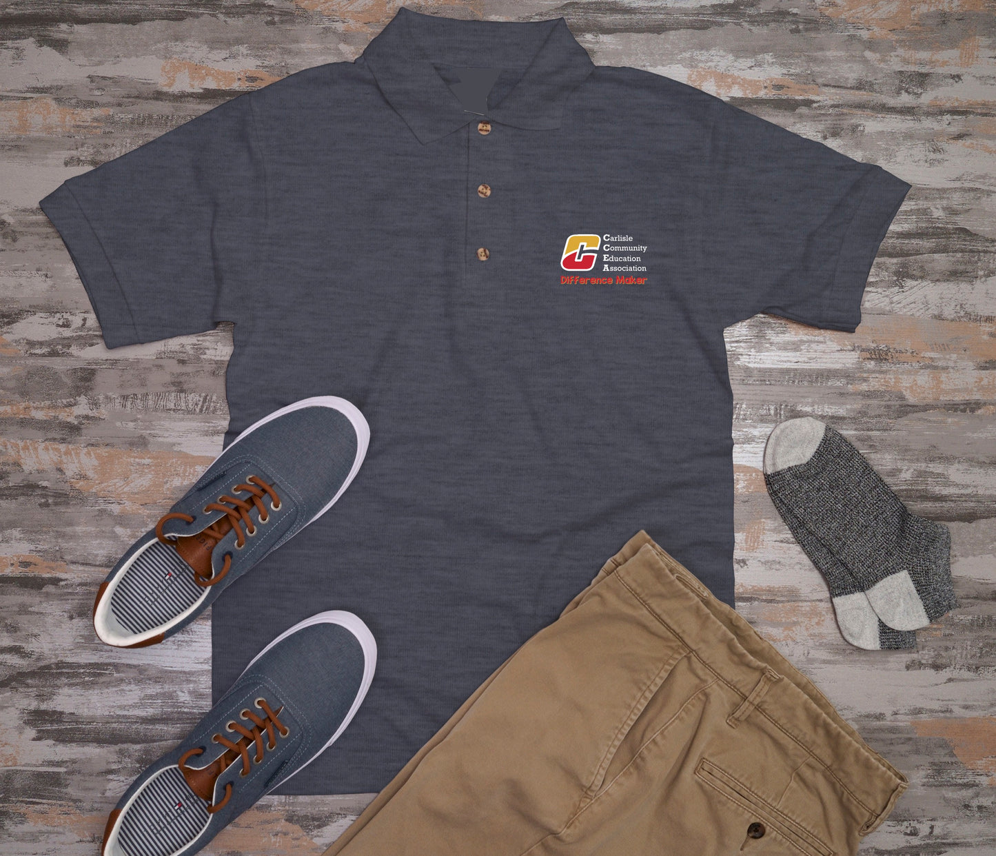 Carlisle Comm. Education Assoc. NIKE Tech Sport Dri-Fit Polo