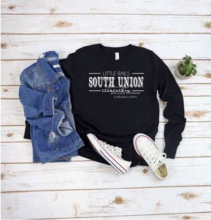 2019 South Union Elementary Little Rails Long Sleeve Shirt