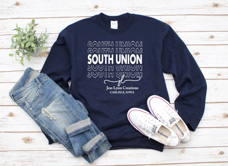 2022 Stacked South Union Elementary Long Sleeve Shirt