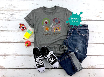 2021 River Woods Elementary Together We Shine Short Sleeve Shirt
