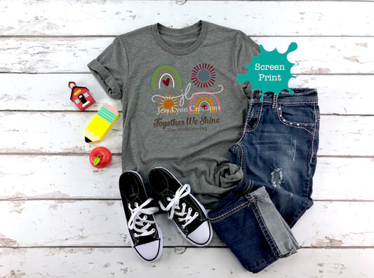 2021 River Woods Elementary Together We Shine Short Sleeve Shirt