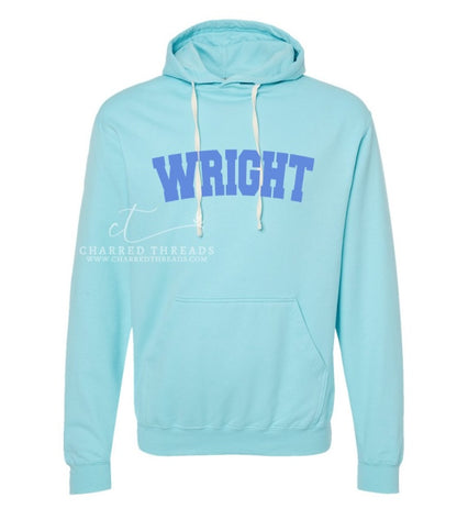 2025 Wright Elementary Varsity Arched Letter Collection | Tee, Long Sleeve, Crewneck & Hoodie