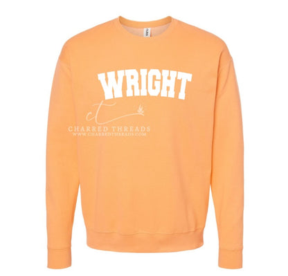 2025 Wright Elementary Varsity Arched Letter Collection | Tee, Long Sleeve, Crewneck & Hoodie
