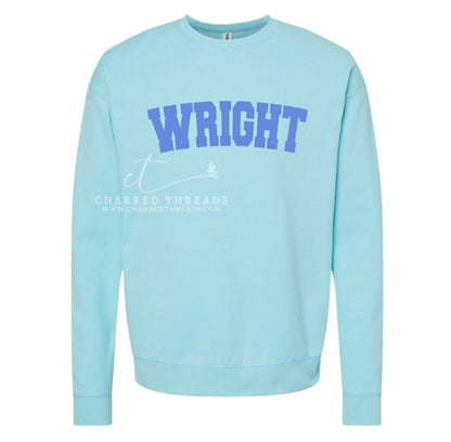 2025 Wright Elementary Varsity Arched Letter Collection | Tee, Long Sleeve, Crewneck & Hoodie