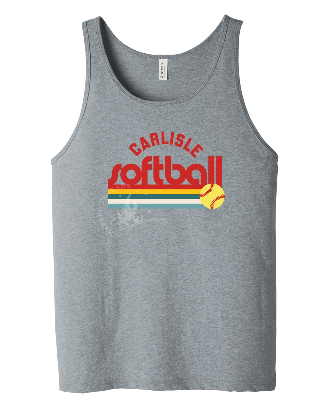 Carlisle Wildcats Retro Softball Tank | Unisex Jersey Tank | Carlisle Game Day Tank