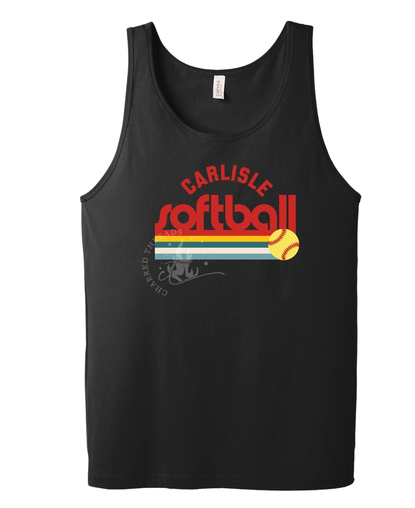 Carlisle Wildcats Retro Softball Tank | Unisex Jersey Tank | Carlisle Game Day Tank