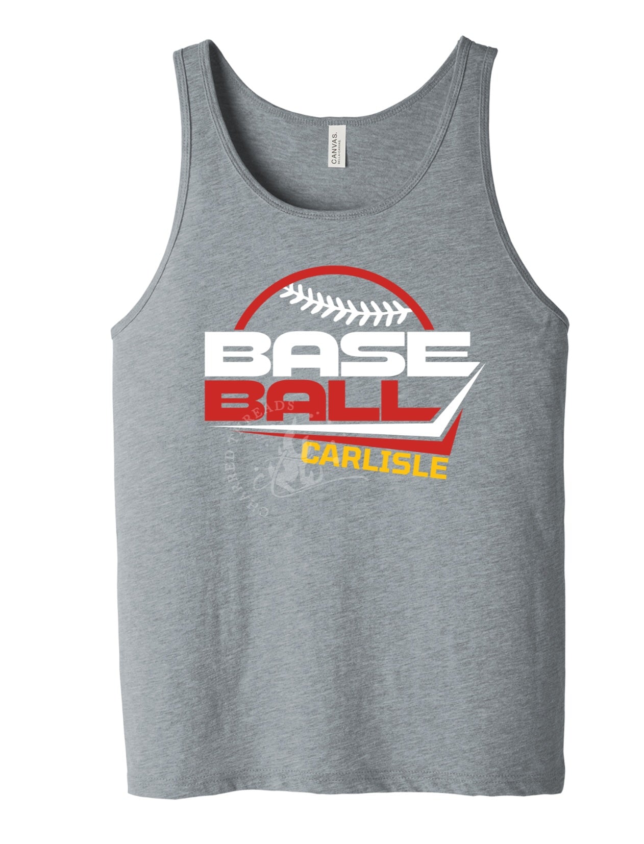 Carlisle Base Ball Modern Block Tank | Unisex Jersey Tank | Carlisle Baseball Tank