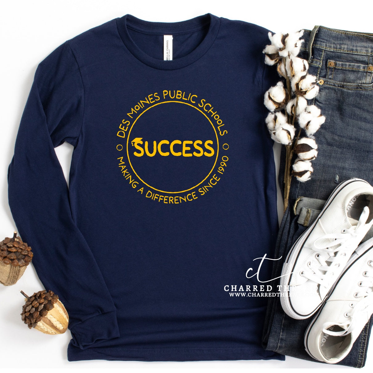 2024 Making a Difference DMPS Success Long Sleeve Shirt