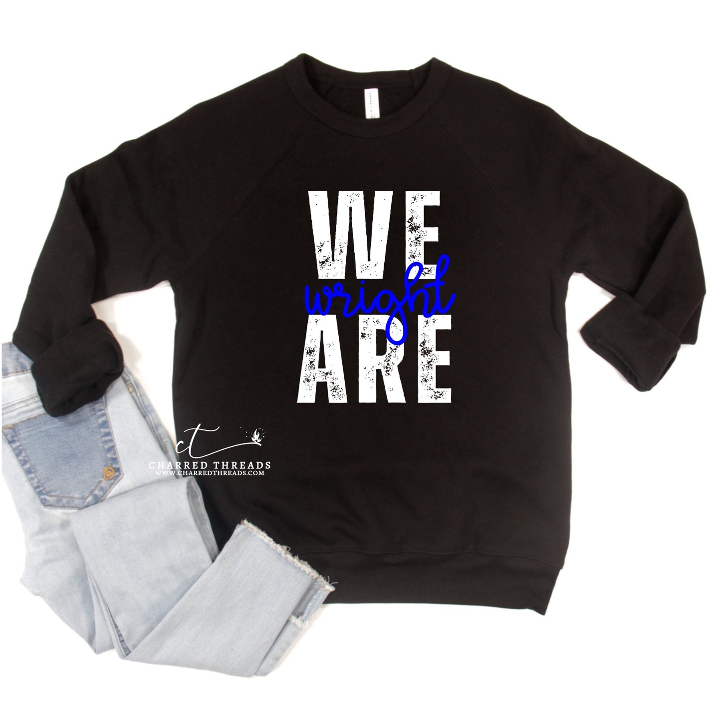 2024 Wright Elementary We Are Wright Bella+Canvas Crewneck Sweatshirt