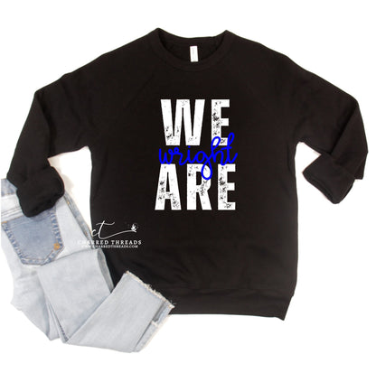 2024 Wright Elementary We Are Wright Bella+Canvas Crewneck Sweatshirt