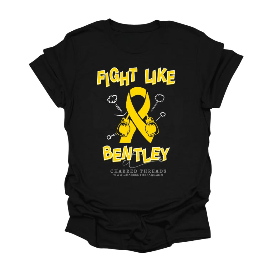 Bentley Strong Childhood Cancer Awareness Tees – Multiple Designs Available