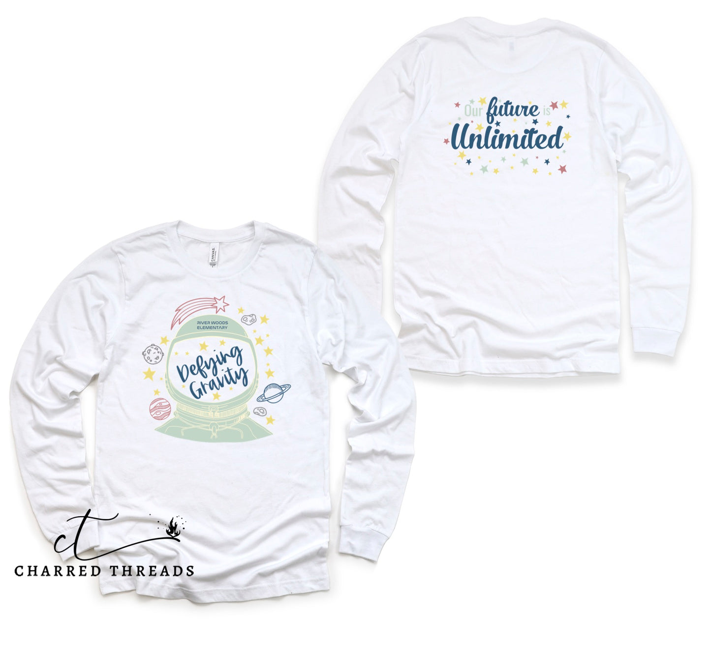 2020 River Woods Elementary Defying Gravity Long Sleeve Shirt