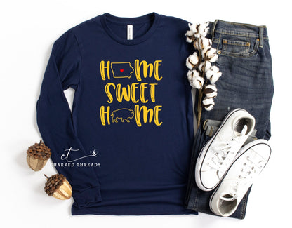 2020 Morris Elementary Home Sweet Home Long Sleeve Shirt