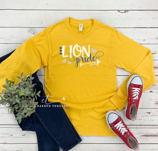 2023 King Elementary Lion Pride Long Sleeve Shirt