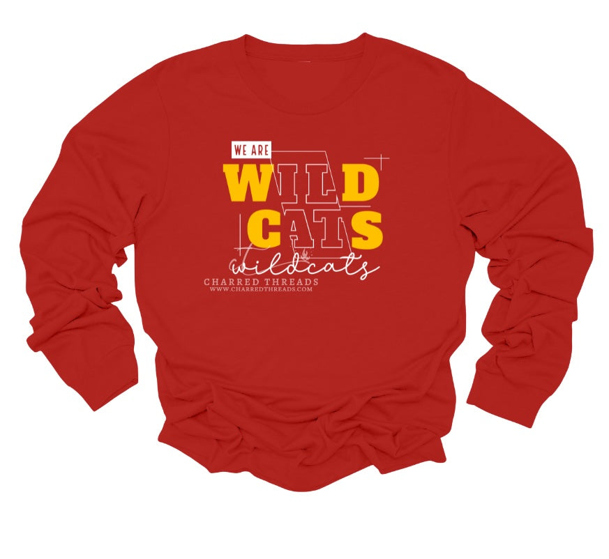 We Are Wildcats – Game Day Graphic Collection | Tee, Long Sleeve, Crewneck & Hoodie